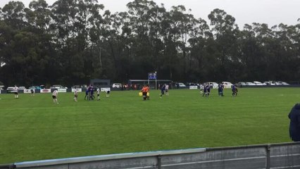 The moment the Devonport Strikers secured the NPL Tasmania title
