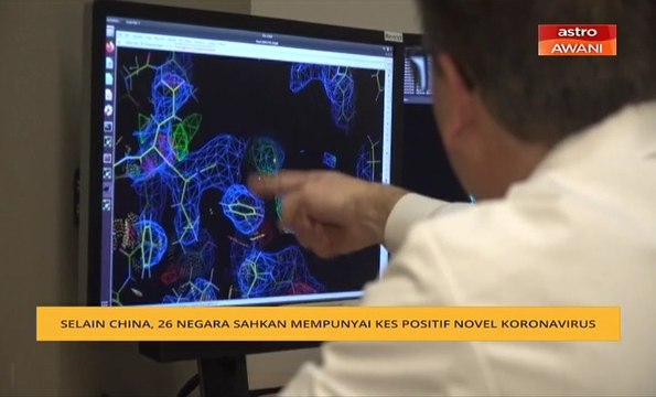 Koronavirus: Selain China, 26 negara mempunyai kes positif novel koronavirus