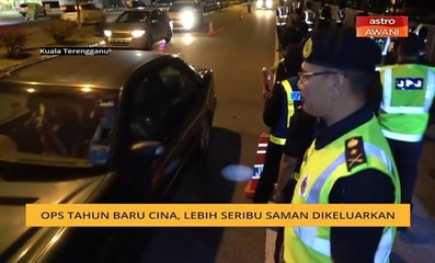 Ops Tahun Baru Cina, lebih seribu saman dikeluarkan