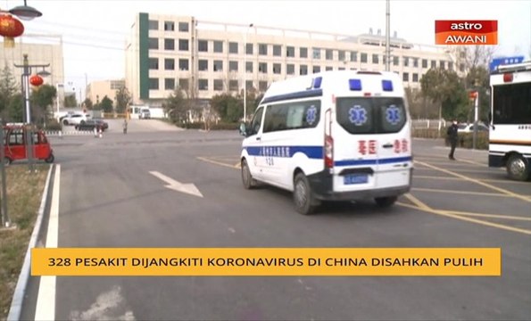 328 pesakit dijangkiti koronavirus di China disahkan pulih