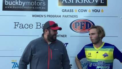 Devonport Strikers player Eddie Bidwell