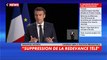 Emmanuel Macron : «Comme on a fait Ma Prime Renov pour la rénovation thermique, on va faire Ma Prime Adapt.»