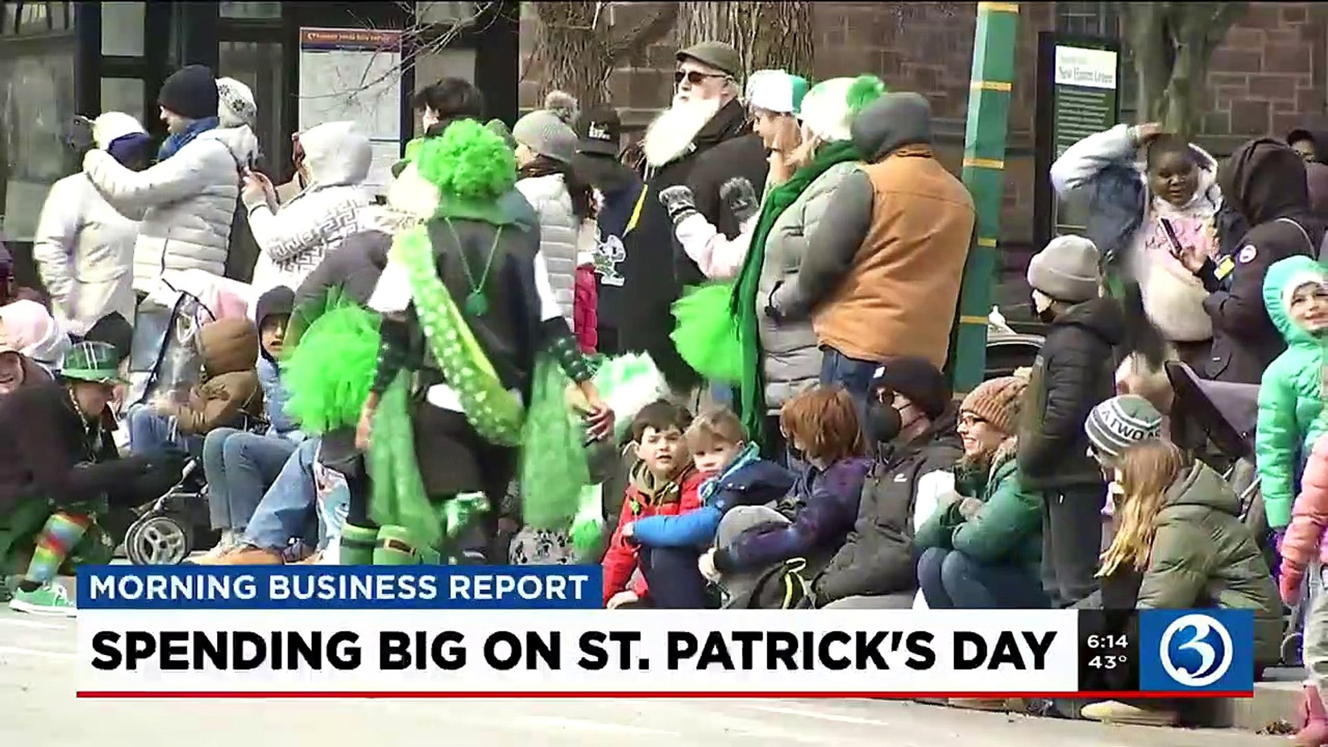 ⁣MORNING BUSINESS REPORT   Egg prices, St  Patrick's Day spending, Netflix passwords