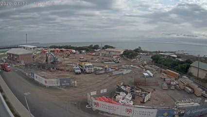 Timelapse of new UTAS campus construction