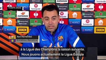 Xavi : "Un trophée important qui consoliderait notre projet"