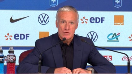 Скачать видео: Equipe de France : «C’était le moment de voir Clauss et Nkunku», affirme Didier Deschamps