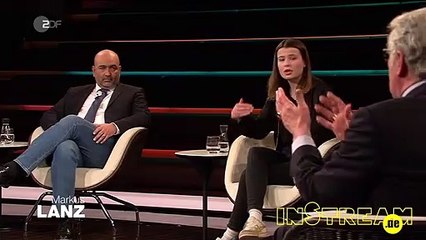 Markus Lanz wirft sich vor Luisa Neubauer
