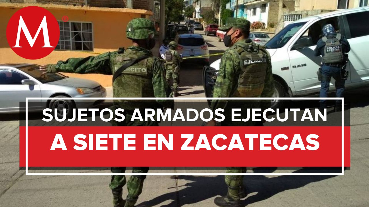 Suben a siete las víctimas por multihomicidio en la capital en Zacatecas