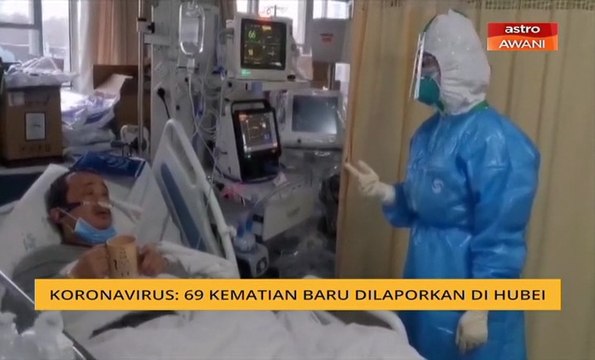 Koronavirus: 69 kematian baru dilaporkan di Hubei