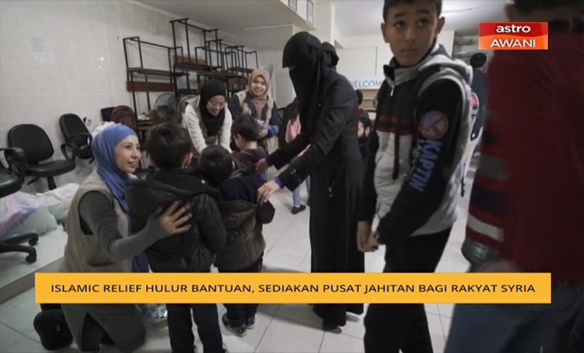 Islamic Relief salur bantuan pusat jahitan bagi rakyat Syria