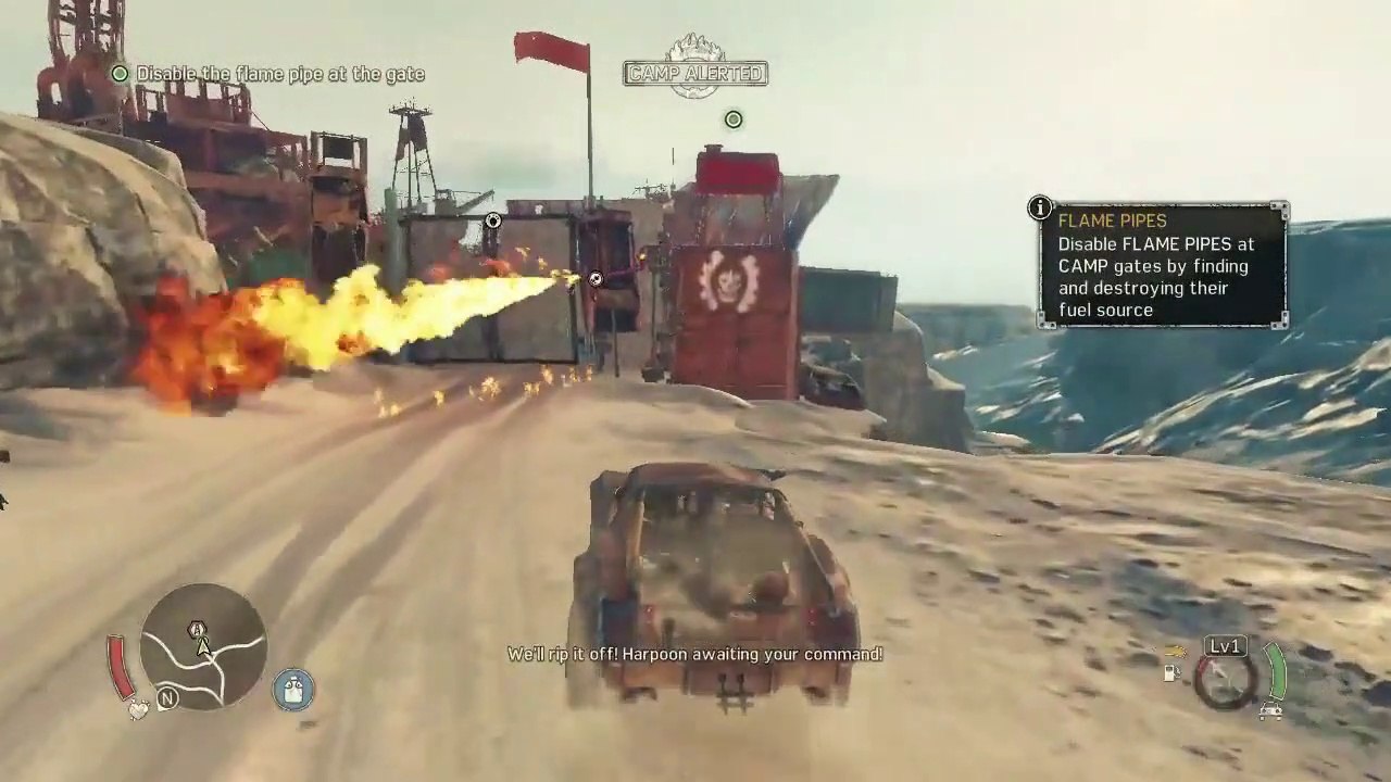 Mad Max Walkthrough Gameplay Part first camp dismantled