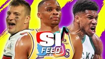 Russell Westbrook, Rob Gronkowski and Giannis Antetokounmpo on Today's SI Feed
