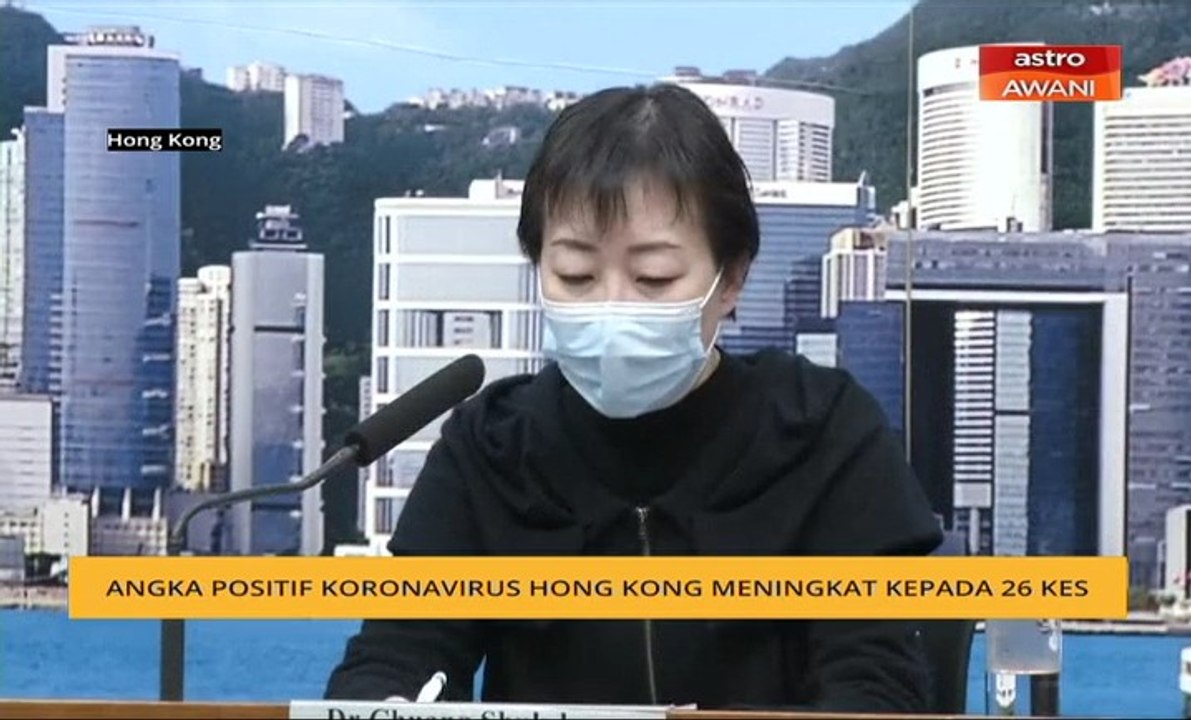 Angka positif koronavirus Hong Kong meningkat kepada 26 kes