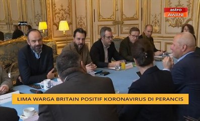 Lima warga Britain positif koronavirus di Perancis