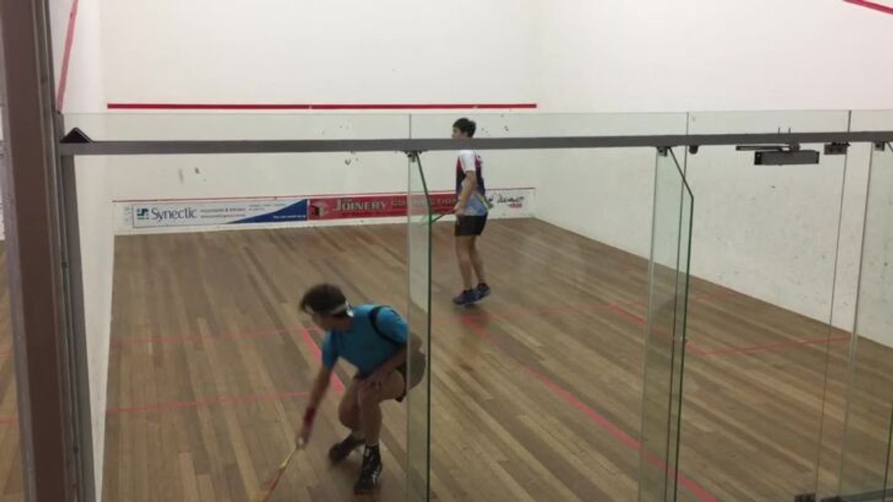 2020 Tasmanian Open Squash final