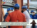 Carabobo | Supervisan trabajos de reactivación de la Estación de Bombeo Los Guayos