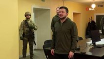 Zelenskiy, Rus saldırılarında yaralanan sivilleri ziyaret etti