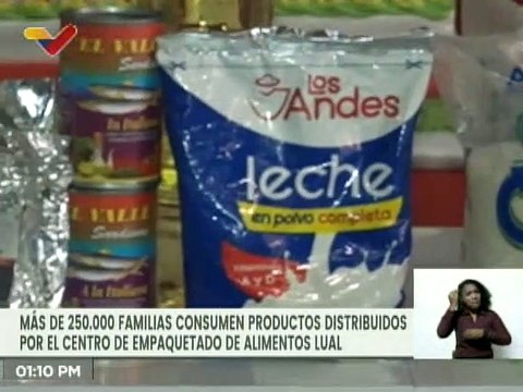 Lara | Más de 250 mil familias beneficiadas por el Centro de Empaquetado de Alimentos Lual