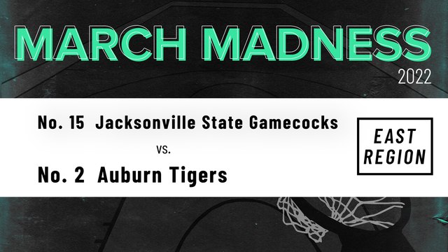 Jacksonville State Gamecocks Vs. Auburn Tigers: NCAA Tournament Odds, Stats, Trends