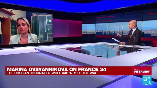 Marina Ovsyannikova interview: The russian journalist who said 'no' to the war