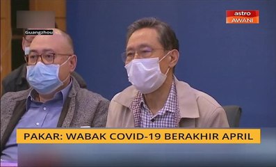 Pakar: Wabak COVID-19 berakhir April