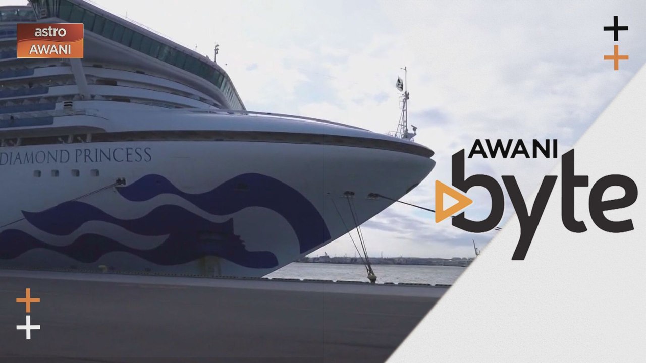 #AWANIByte: Jepun mahu jalankan ujian semua penumpang kapal Diamond Princess