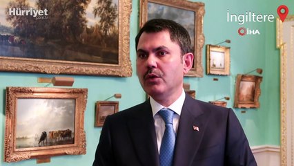 Bakan Kurum, Londra’da düzenlenen İngiltere- Türkiye Yeşil Finansman Konferansı'na katıldı