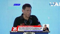 Pres. Duterte, dinepensahan ang e-sabong na 'di daw dapat sisihin sa pagkawala ng mga sabungero; aabot sa P642-M ang naibibigay ng e-sabong kada buwan | 24 Oras