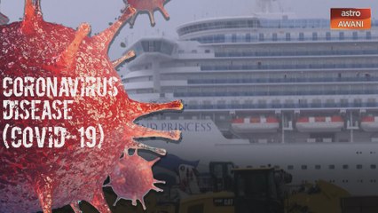 11 penumpang kapal Diamond Princess dibenarkan turun, terima rawatan di luar