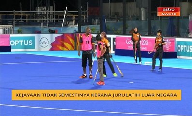 Kejayaan tidak semestinya kerana jurulatih luar negara