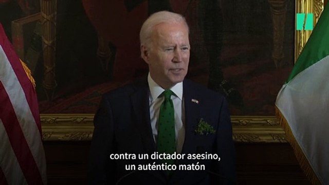 Biden llama a Putin dictador asesino