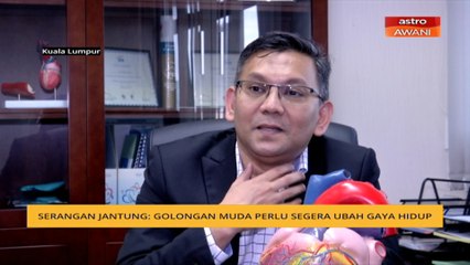 Serangan jantung: Golongan muda perlu segera ubah gaya hidup