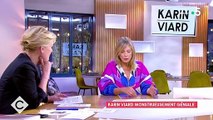 Karin Viard, honnête et lucide sur ses rôles au cinéma et sa vie privée. @ France 5 / C à vous