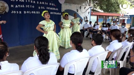 Realizan festival cultural en homenaje al natalicio de José Dolores Estrada