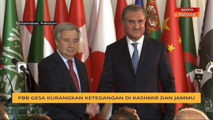 PBB gesa kurangkan ketegangan di Kashmir dan Jammu