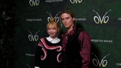 Kirby Johnson, Luke Eisner "Cirque du Soleil OVO" Los Angeles Premiere Red Carpet