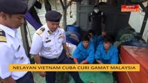 Nelayan Vietnam cuba curi gamat Malaysia