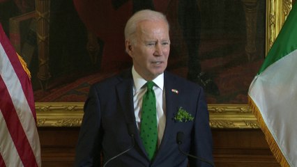 Joe Biden: Vladimir Poutine est "un pur voyou qui mène une guerre immorale contre le peuple ukrainien"