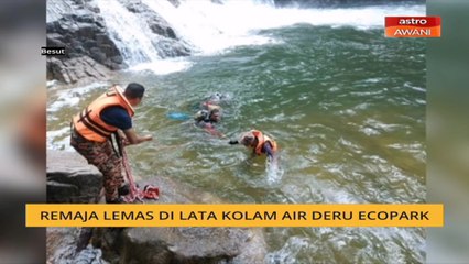 Remaja lemas di Lata Kolam Air Deru Ecopark