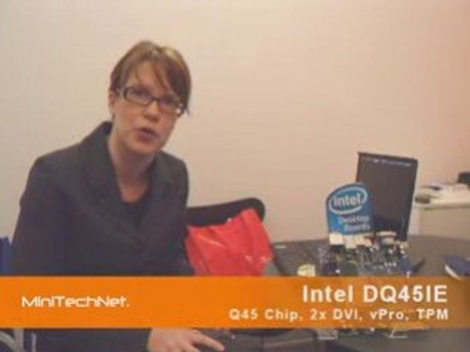 CeBIT 2008: Intel new DG45FC Mini-ITX Mainboard