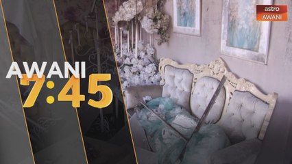 Perkakasan pelamin hangus dijilat api seminggu sebelum majlis perkahwinan