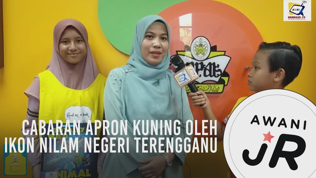 #AWANIJr: Cabaran apron kuning oleh ikon Nilam...