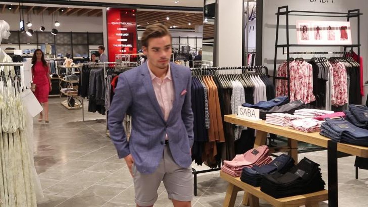 ILLAWARRA MERCURY Models in the new David Jones Gong store opening 9am Thursday.  Video Greg Ellis