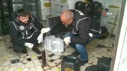 Akaryakıt operasyonu: 25 ton karışımlı akaryakıt ele geçirildi