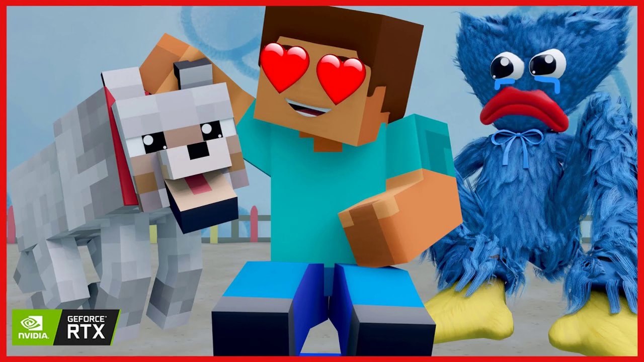 HUGGY WUGGY VS BALDI VS MINECRAFT - SQUID GAME ANIMATION! #9