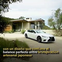 El nuevo LS Multistage Hybrid de Lexus es el sedán insignia de la marca