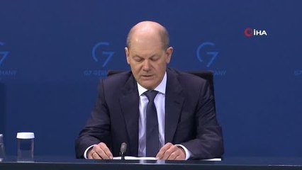 Almanya Başbakanı Scholz: "Rusya uluslararası değerlerimize ve normlarımıza da saldırıyor"