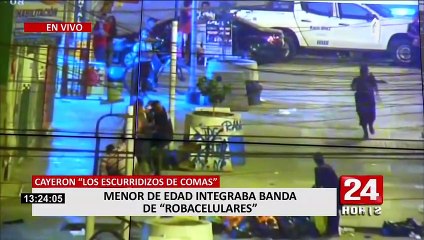 Cayeron “Los Escurridizos de Comas”