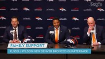 Ciara and Kids Support Russell Wilson as He's Introduced as New Denver Broncos Quarterback