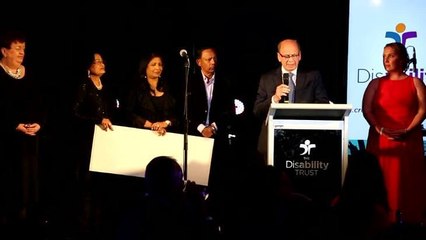 ILLAWARRA MERCURY Ruby McLean's remarkable night at the Disability Trust Ball. Video: Greg Ellis ID